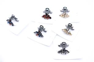 crab metal  2cm set 12 buc 00240