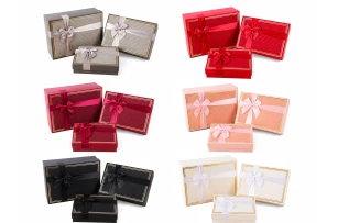 cutii p-u cadou set  3buc 00195