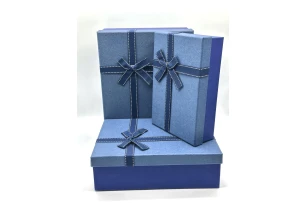 cutii p-u cadou assorti set.  3buc.00160