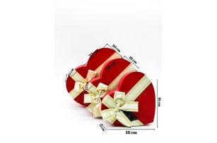 cutii p-u cadou assorti set.  3buc.00080