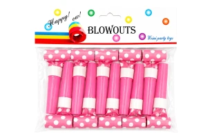 fluier party 6.5cm set 10 buc 00012