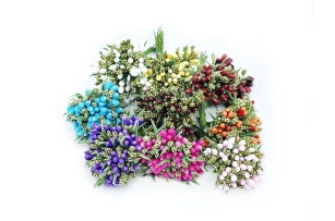 flori decor in assortiment set. 144buc.00092