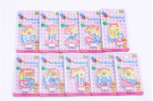 lumanari cifre 12buc. 00048