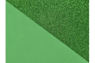 Foamiran cu sclipici 1,5mm A4 set 10 buc 00021
