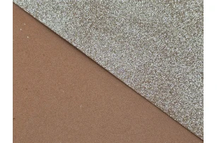 Foamiran cu sclipici 1,5mm A4 set 10 buc 00021