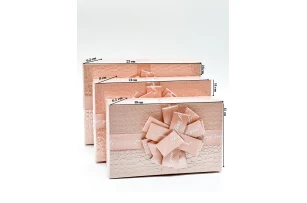 cutii p-u cadou assorti set.  6buc.00288