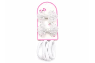 set elastice + agrafe p-u par  12 buc 00144