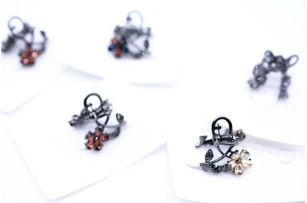 crab metal  2cm set 12 buc 00240