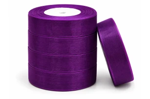 panglica organza 25mm x 45m 5buc 00132