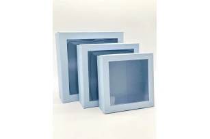 cutii p-u cadou set  3buc 00140