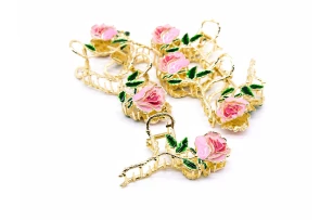 crab metal set 12 buc 00432