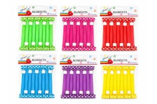 fluier party 11 cm set 10 buc 00012