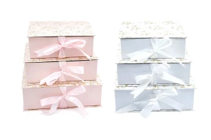 cutii p-u cadou assorti set.  3buc.00155