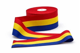 panglica tricolor 100mm x50m buc 00440