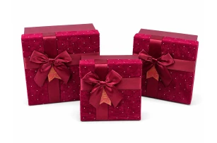 cutii p-u cadou set  3buc 00116