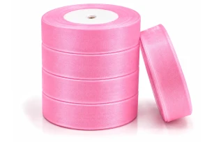 panglica organza 25mm x 45m 5buc 00132