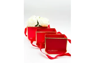 cos p-u flori assorti set. 3buc.00082