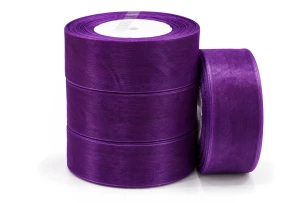 panglica organza 40mm x 45m 4buc 00164