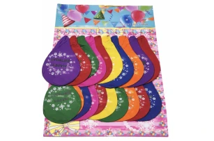 baloane in assortiment set. 20buc.00047