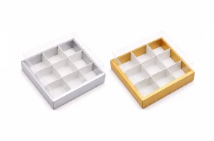 cutii cadou 24x24x10cm set.12buc. 00312