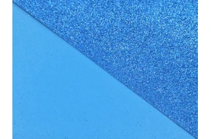 Foamiran cu sclipici 1,5mm A4 set 10 buc 00021