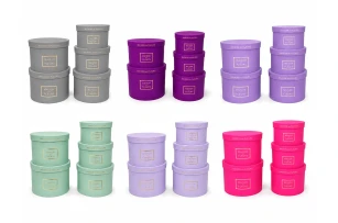 cutii p-u cadou set  5buc 00320