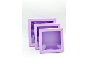 cutii p-u cadou set  3buc 00140