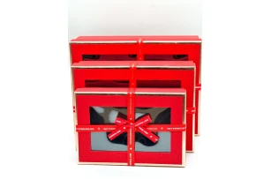 cutii p-u cadou assorti set.  3buc.00185