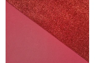 Foamiran cu sclipici 1,5mm A4 set 10 buc 00021