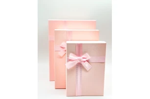 cutii p-u cadou assorti set.  3buc.00145