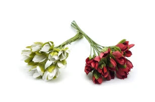 flori decor in assortiment set. 144buc.00200