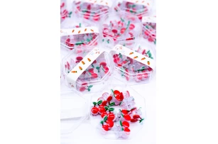 crab plastic 2cm set 12 cut 00252