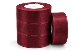 panglica organza 40mm x 45m 4buc 00164