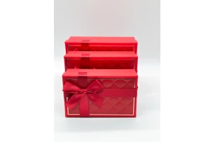 cutii p-u cadou assorti set.  3buc.00095