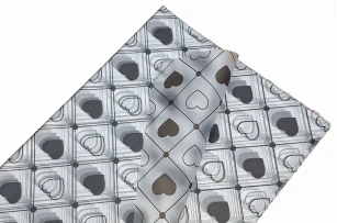 pelicula p-u  flori  58x58cm set.20buc.00032