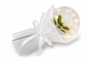 balon cu LED-uri si trandafir buc 00028