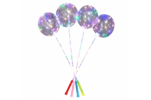 baloane 24cm cu LED set 10buc 00120