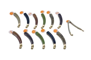 agrafe banane assorti set.12buc. 00186