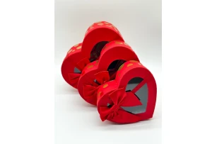 cutii p-u cadou assorti set.  3buc.00095