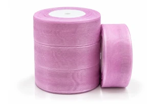 panglica organza 40mm x 45m 4buc 00164