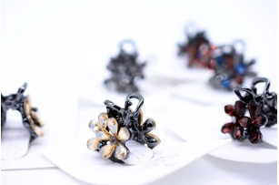 crab metal  2cm set 12 buc 00240