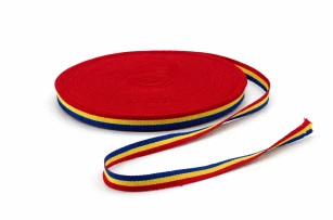 panglica tricolor 10mm x50m buc 00040