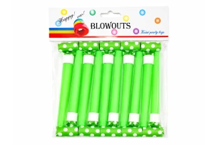 fluier party 11 cm set 10 buc 00012