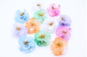 crab plastic set 6 per 00096